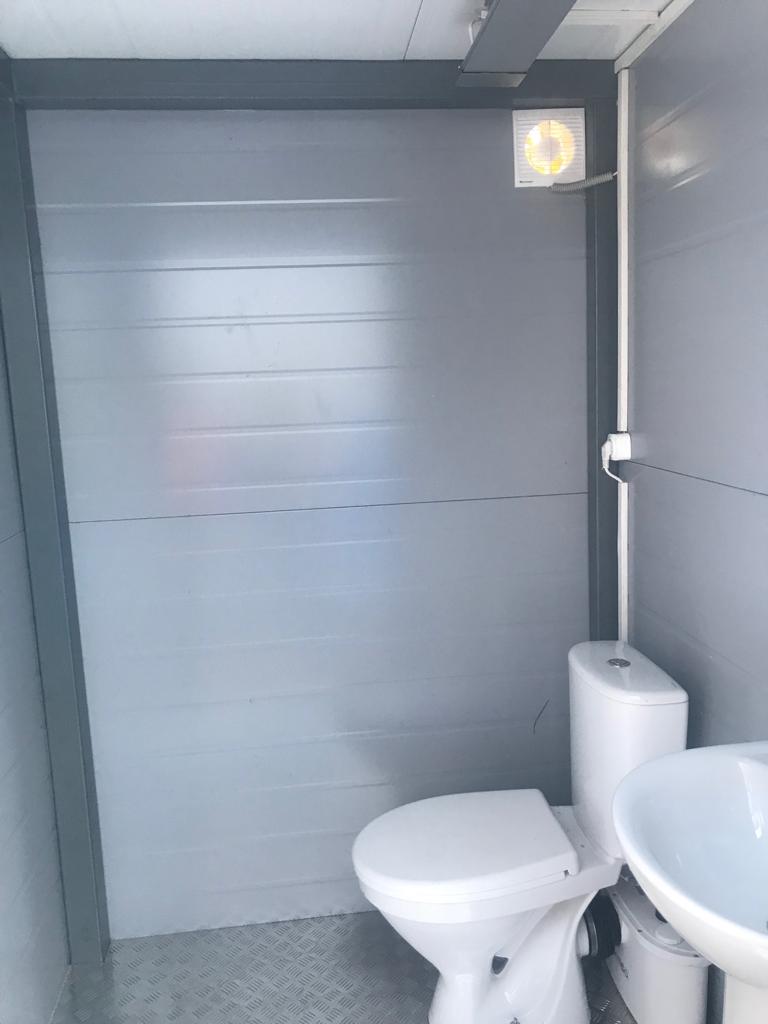 Автономный туалетный модуль ЭКОС-5 (тройной) (фото 3) в Самаре
