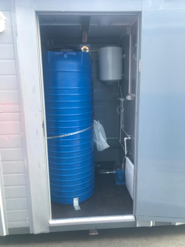 Автономный туалетный модуль ЭКОС-5 (тройной) (фото 6) в Самаре